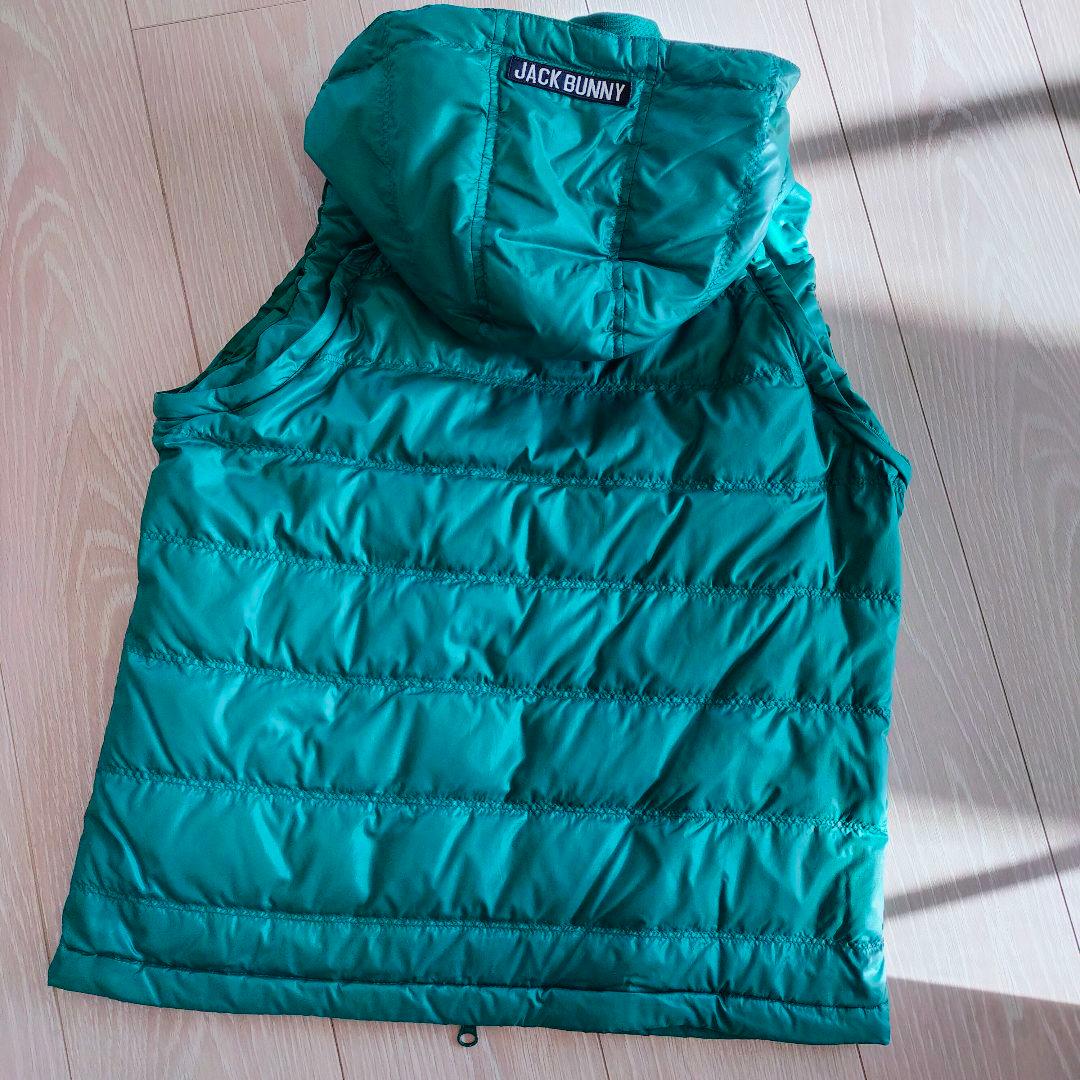 美品 ジャックバニー パーリーゲイツ ゴルフ レディース ダウン S