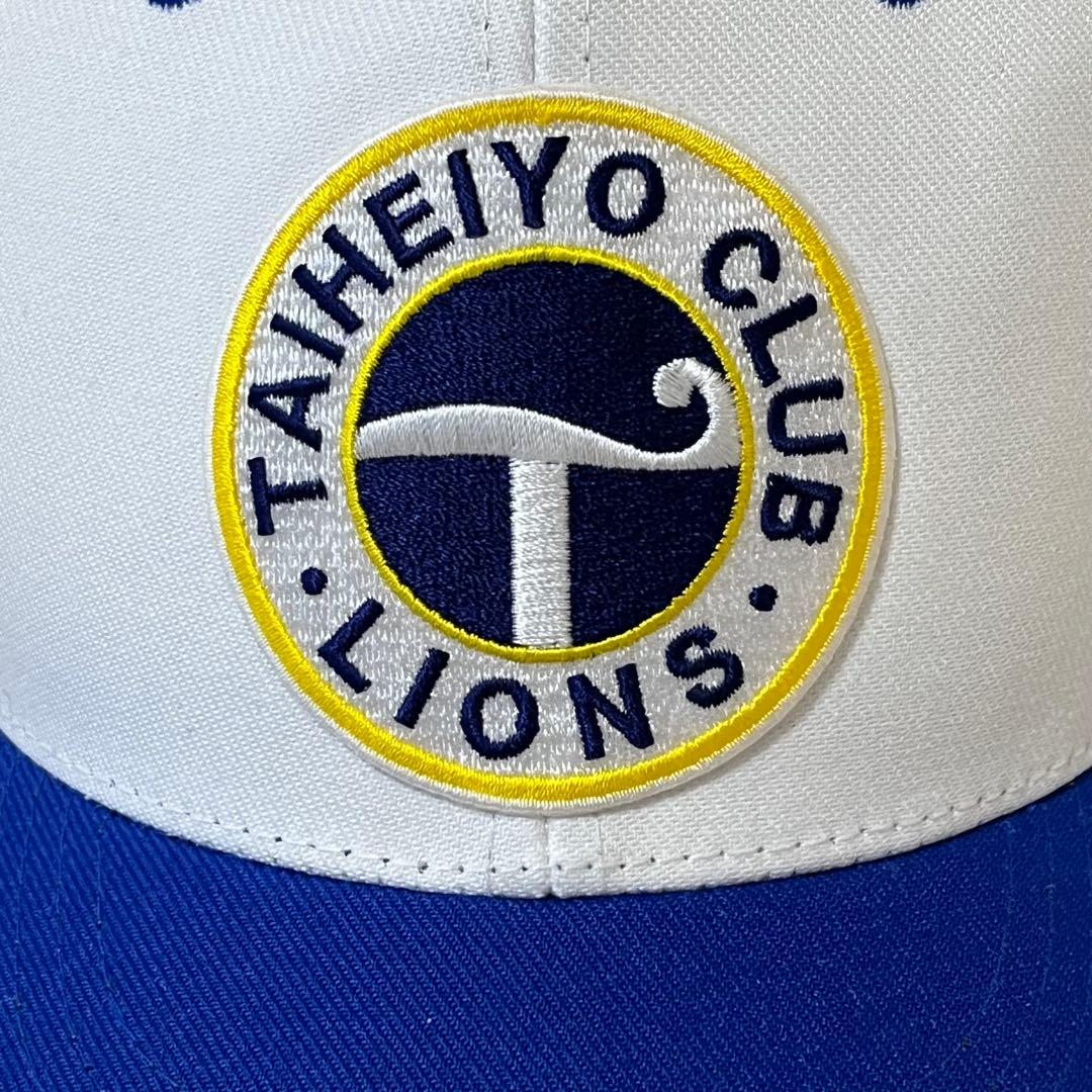 太平洋クラブライオンズ ホーム キャップ 西鉄 クラウンライター 西武