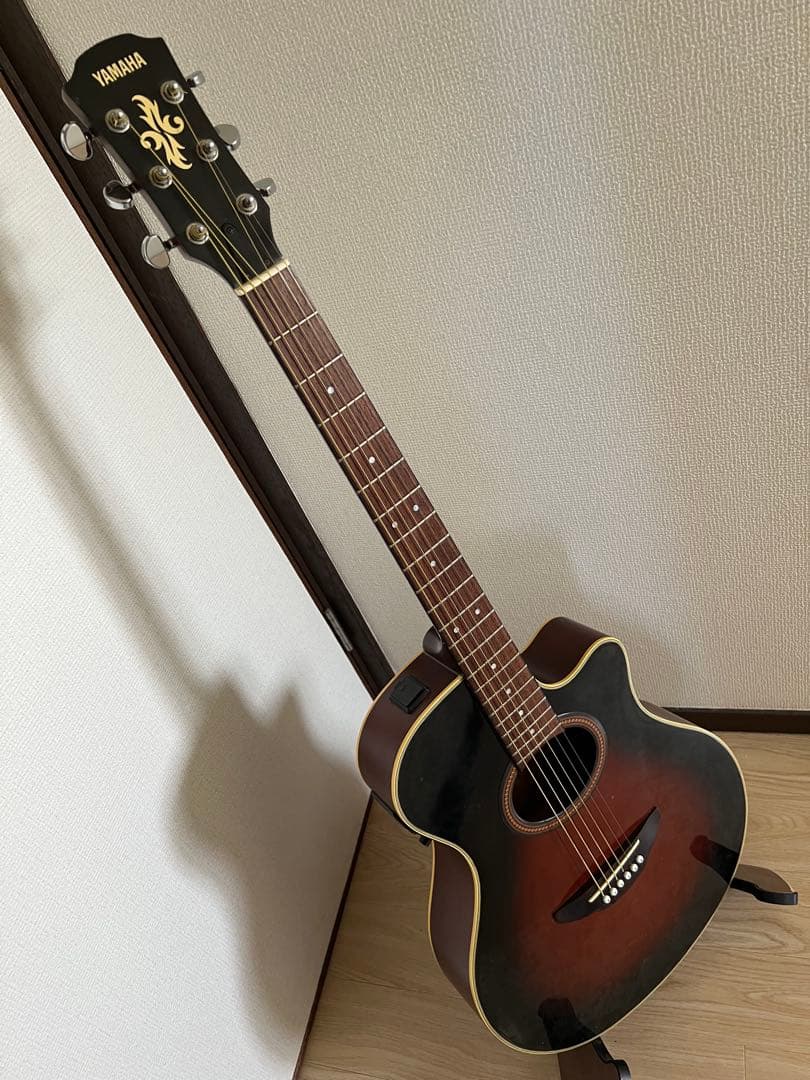 Yamaha APX-4a エレアコ Black Yamaha APX-4A Acoustic Electric Guitar Missing 1 String | eBay