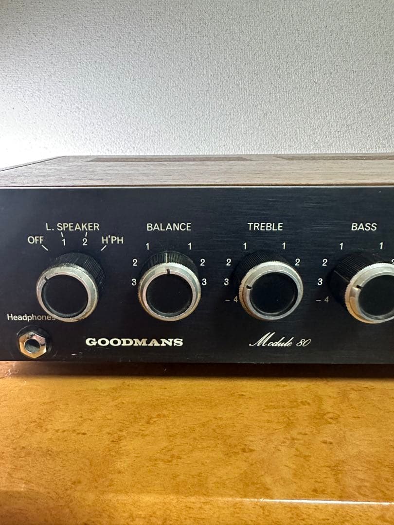 Goodmans アンプ グッドマン スピーカーmodule 80 - メルカリ