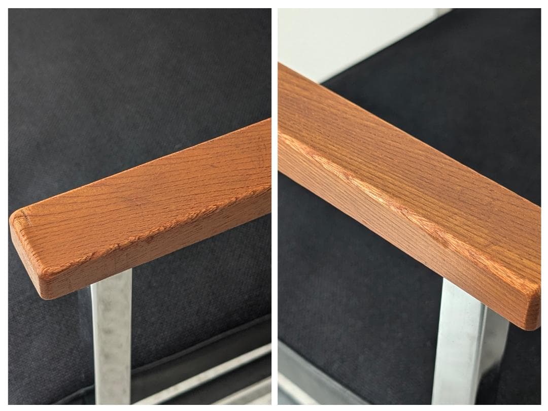 70s ビンテージ オカムラ メタルフレーム アームチェア ミッド