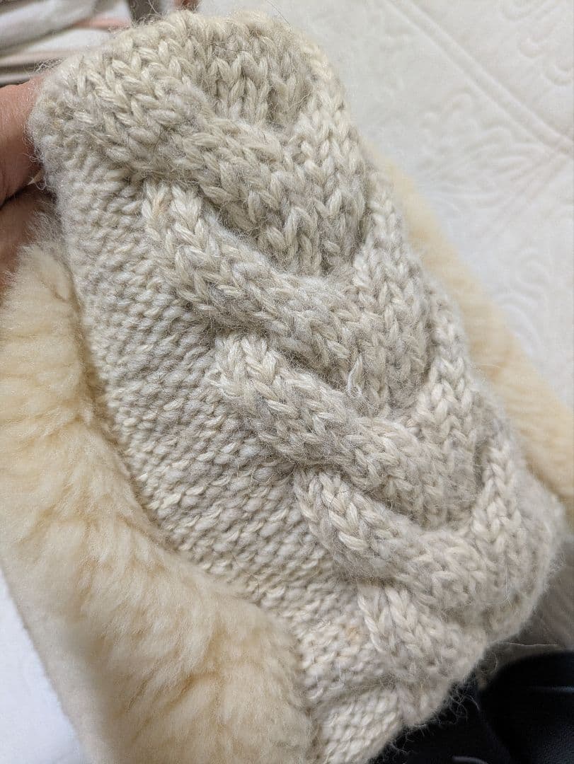 ユッコ様専用 MUKU ムク モンテローザ ムートンハンドバッグ もこもこ