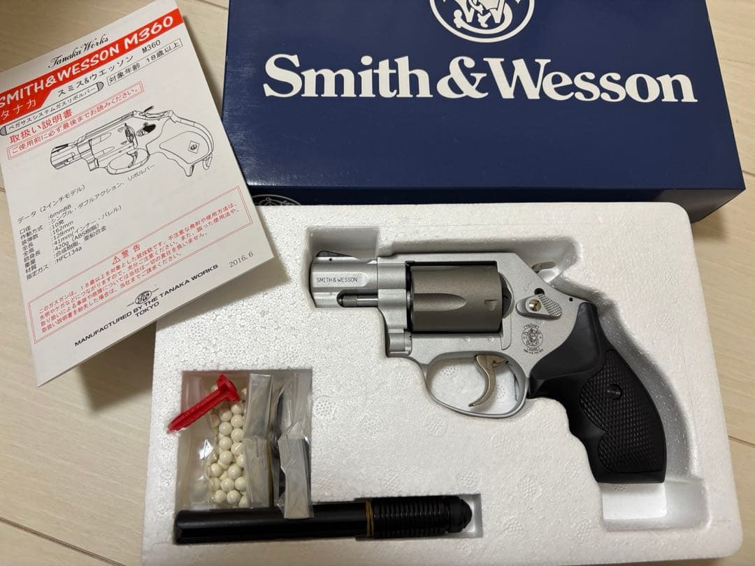 タナカ/ S&W M360 SC .357Magnum ABS＋セラコート - メルカリ