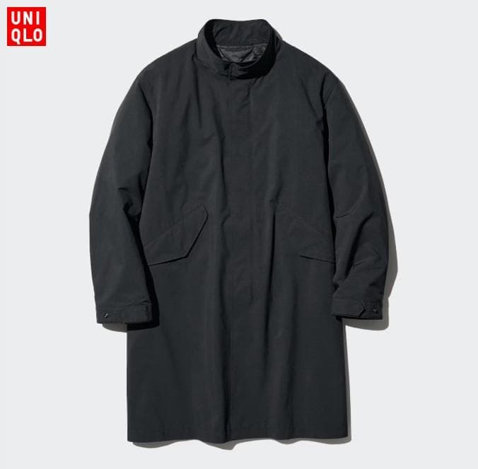 新品タグ付】UNIQLO ウィンドプルーフ2WAYコート - メルカリ