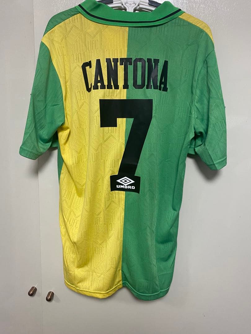92-94 3rd マンチェスターユナイテッド カントナ ユニフォーム - メルカリ