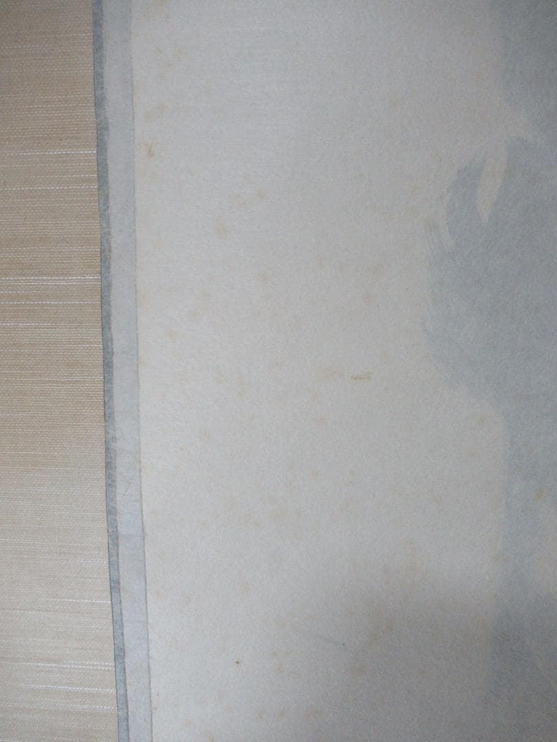 掛軸 大徳寺 立花大亀作「 富士の図 雪消春水来 」共箱 1302 茶掛