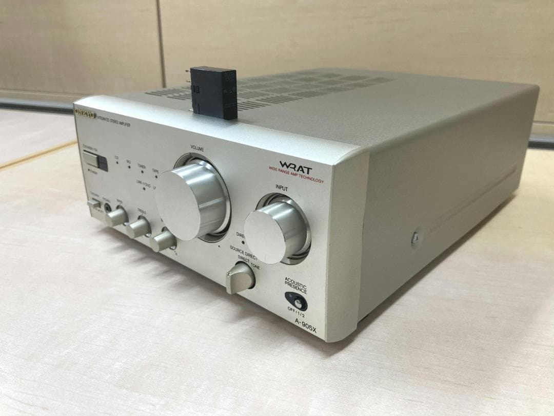 ★整備済み★ONKYO　A-905X　SPリレー交換済み　動作良好　上美品③ 2026年最新】ONKYO A-905Xの人気アイテム - メルカリ