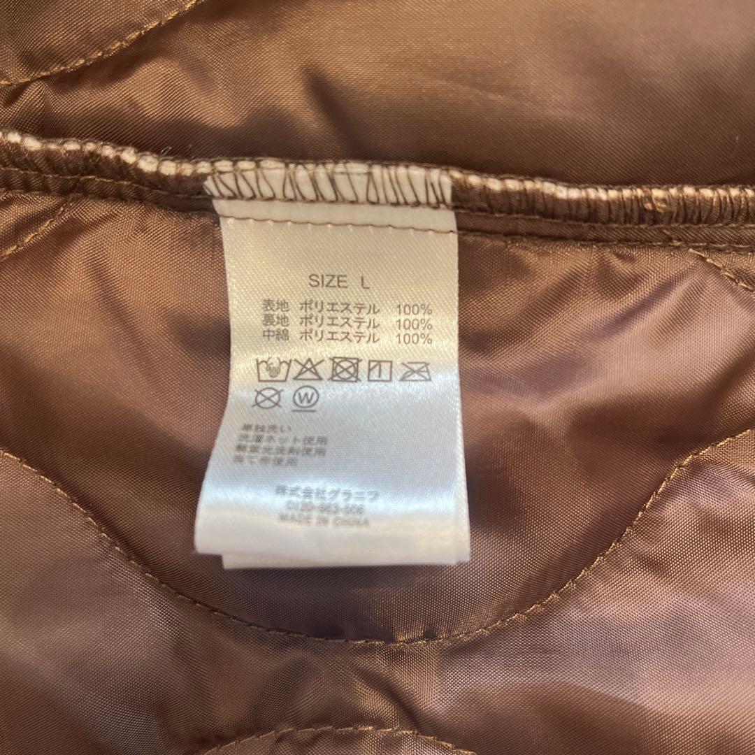 グラニフ ショートモッズコート IKAKU レッサーパンダ 3way L刺繍