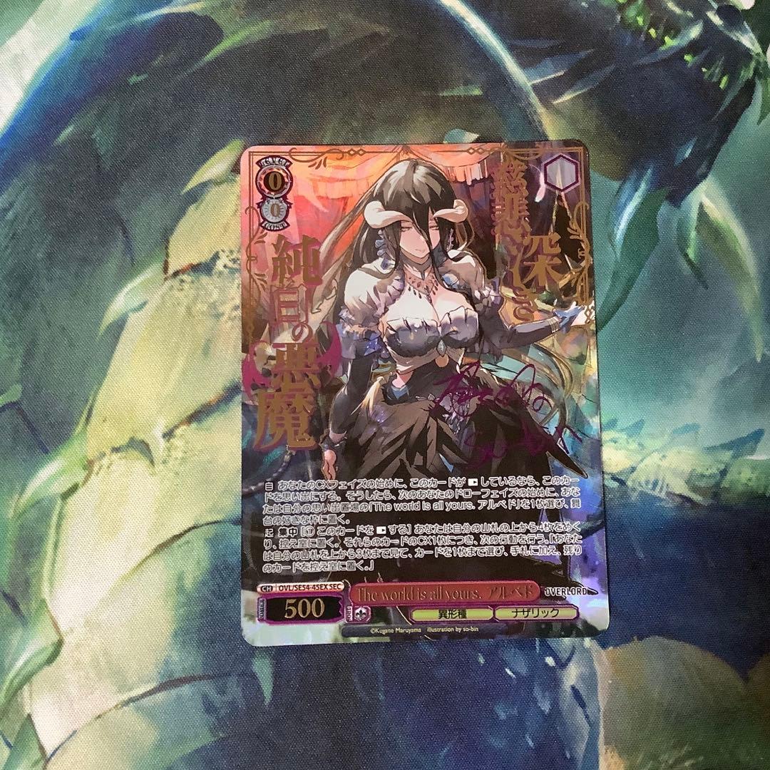 ヴァイス The world is all yoursアルベド SEC サイン - メルカリ