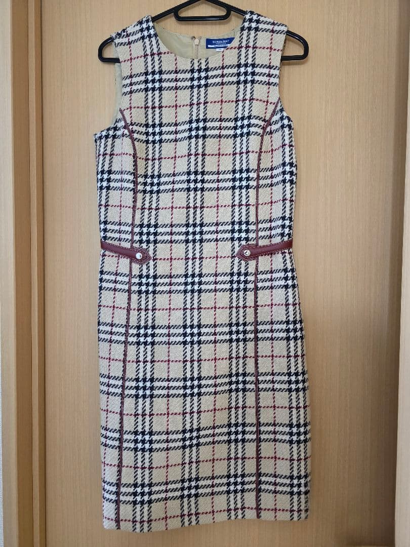 バーバリーブルーレーベルワンピース　38 中古・古着通販】BURBERRY BLUE LABEL (バーバリー ブルー レーベル