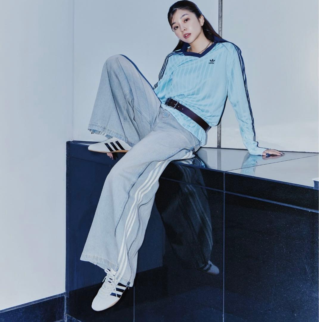 adidas アディダス DENIM ZIP PANT JX9210 - メルカリ