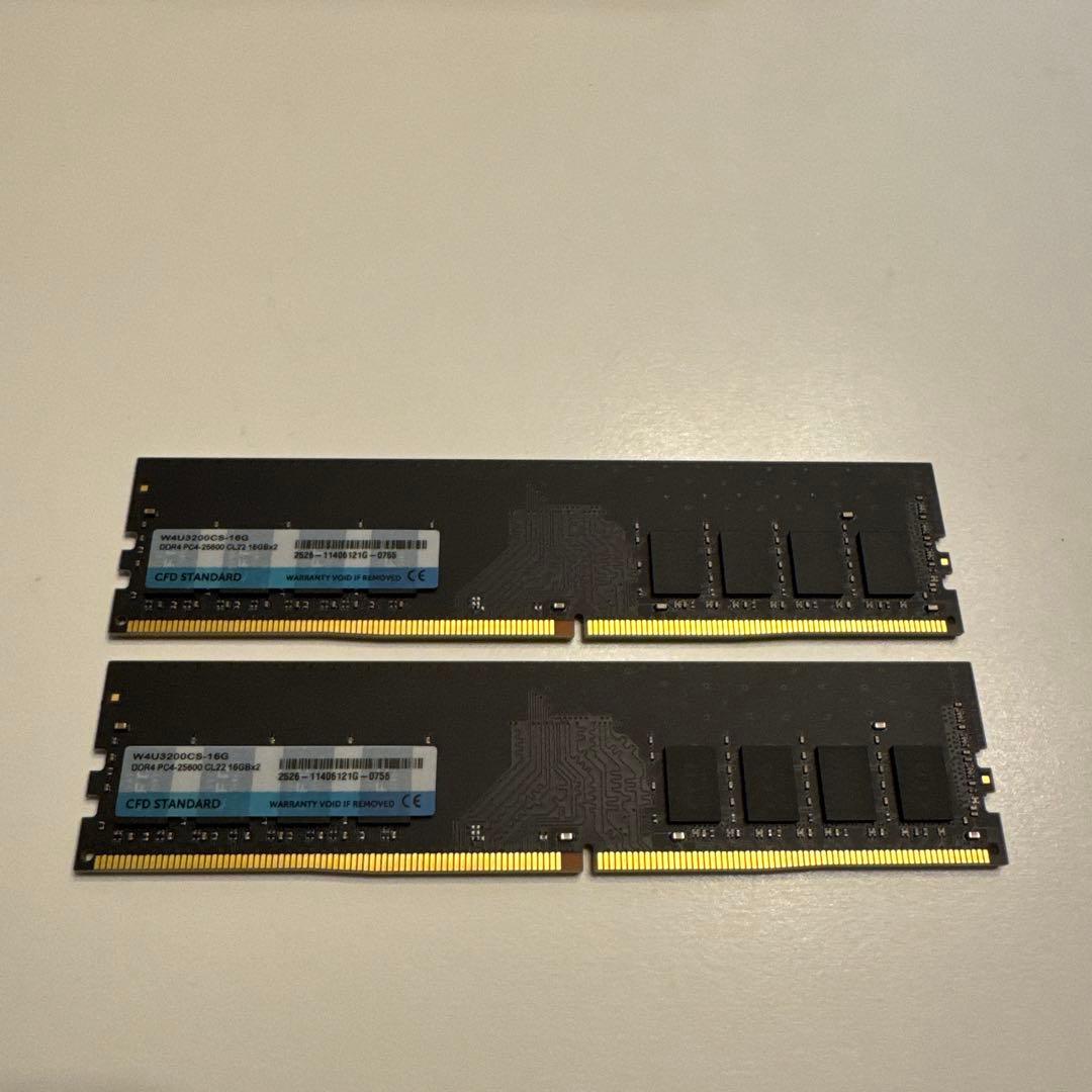 CFD STANDARD デスクトップ用メモリ DDR4 32GB 32196bc604a2d095b08b7dadfedd11
