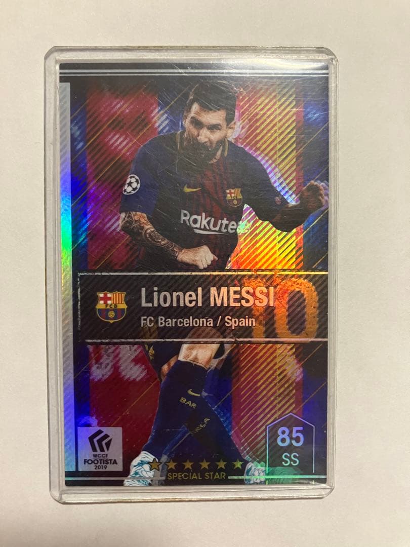WCCF FOOTISTA メッシ　ロケテカード WCCF FOOTISTA メッシ ロケテカード