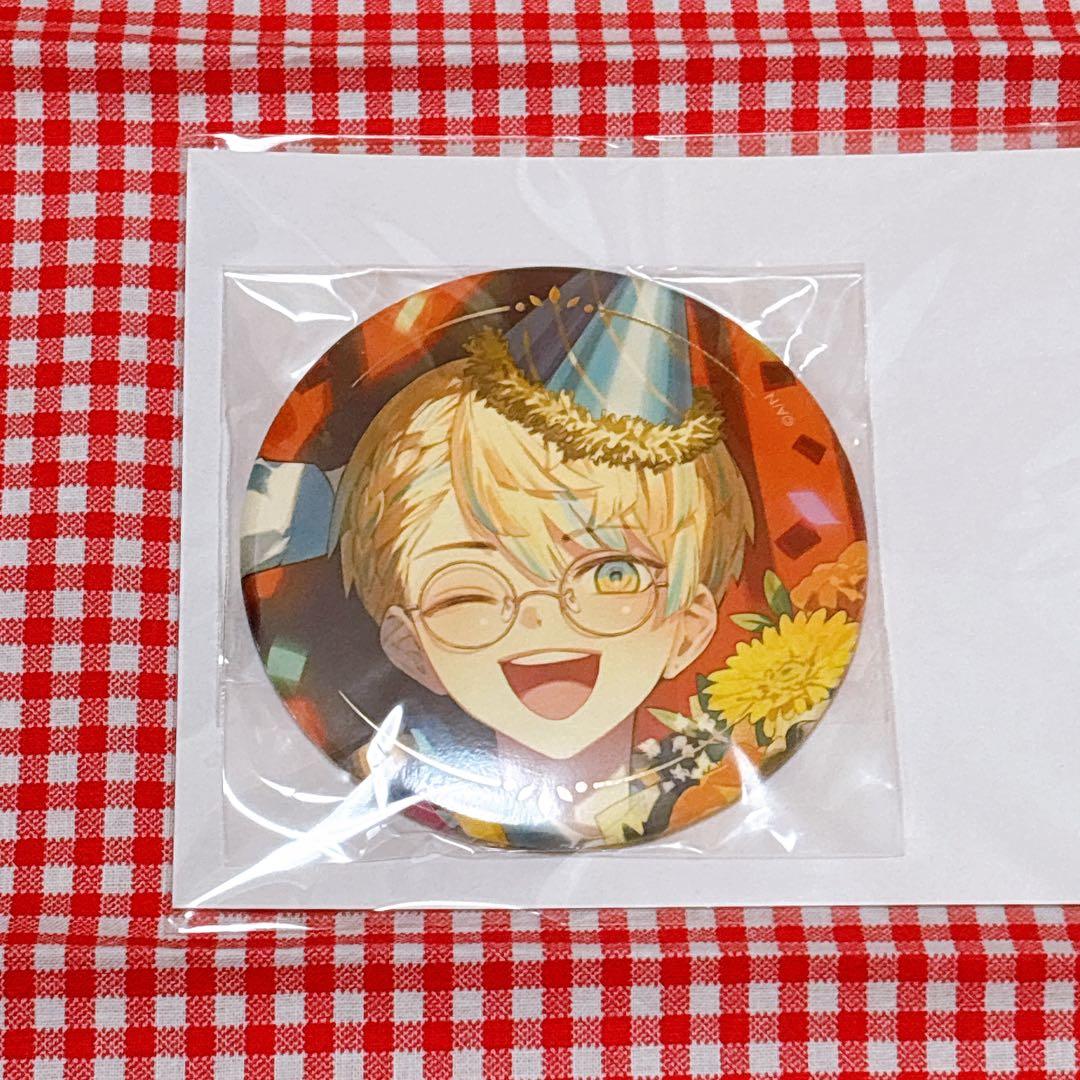 にじさんじ 緋八マナ バースデー 誕生日 缶バッジ 2025 - メルカリ