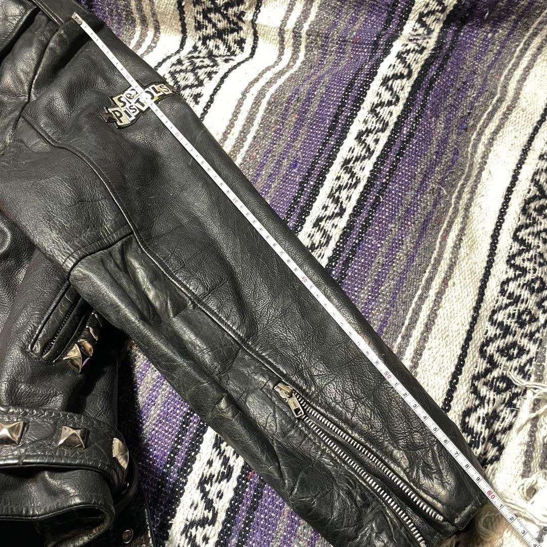 一点もの!!】Sex Pistols ハンドペイント スタッズ 鋲ジャン - メルカリ