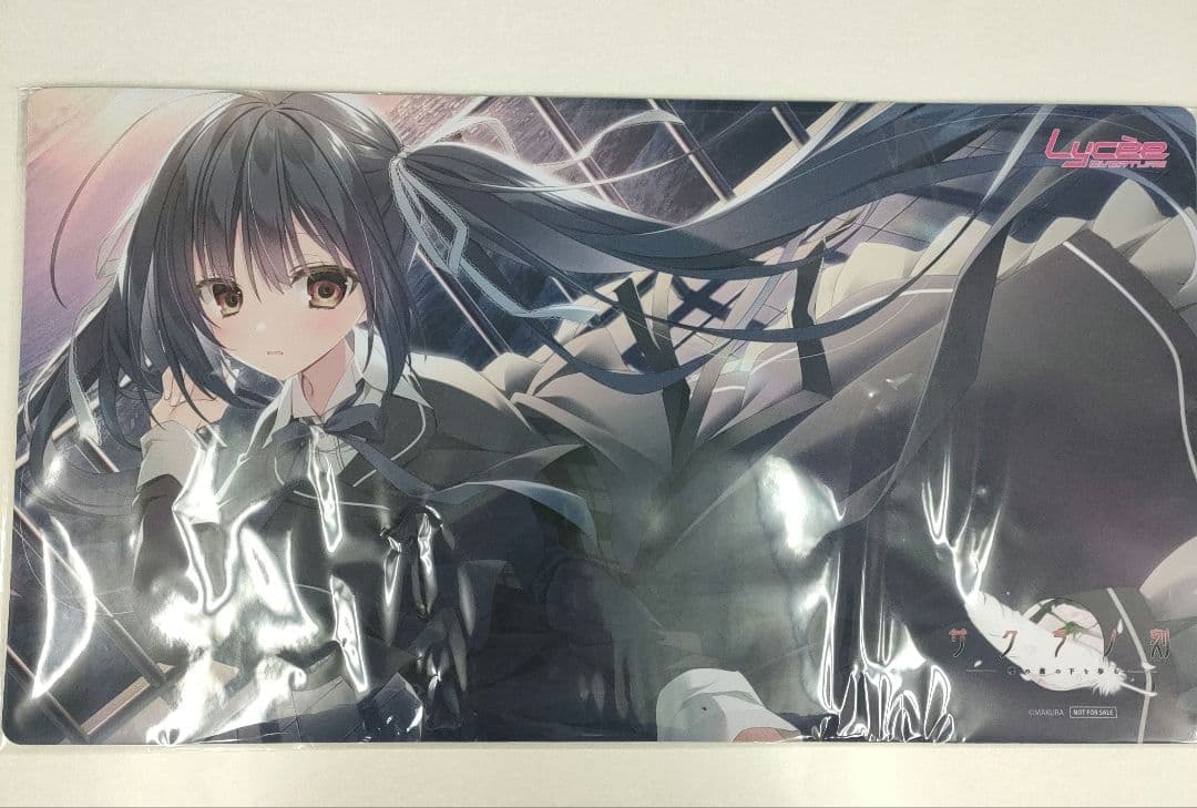 lycee プレイマット　サクラノ刻　本間心鈴 サクラノ刻 本間 心鈴 ラバーマット プレイマット サクラノ刻 本間 心