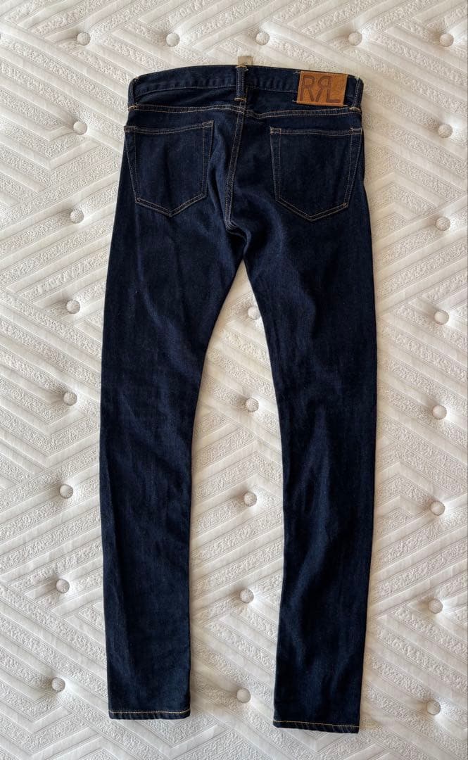 美品！RRL ストレッチスキニーフィット デニムパンツ w25 ラルフ