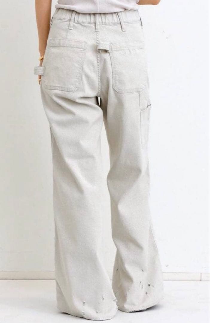 GOOD GRIEF!】 DAMAGED PAINTER PANTS