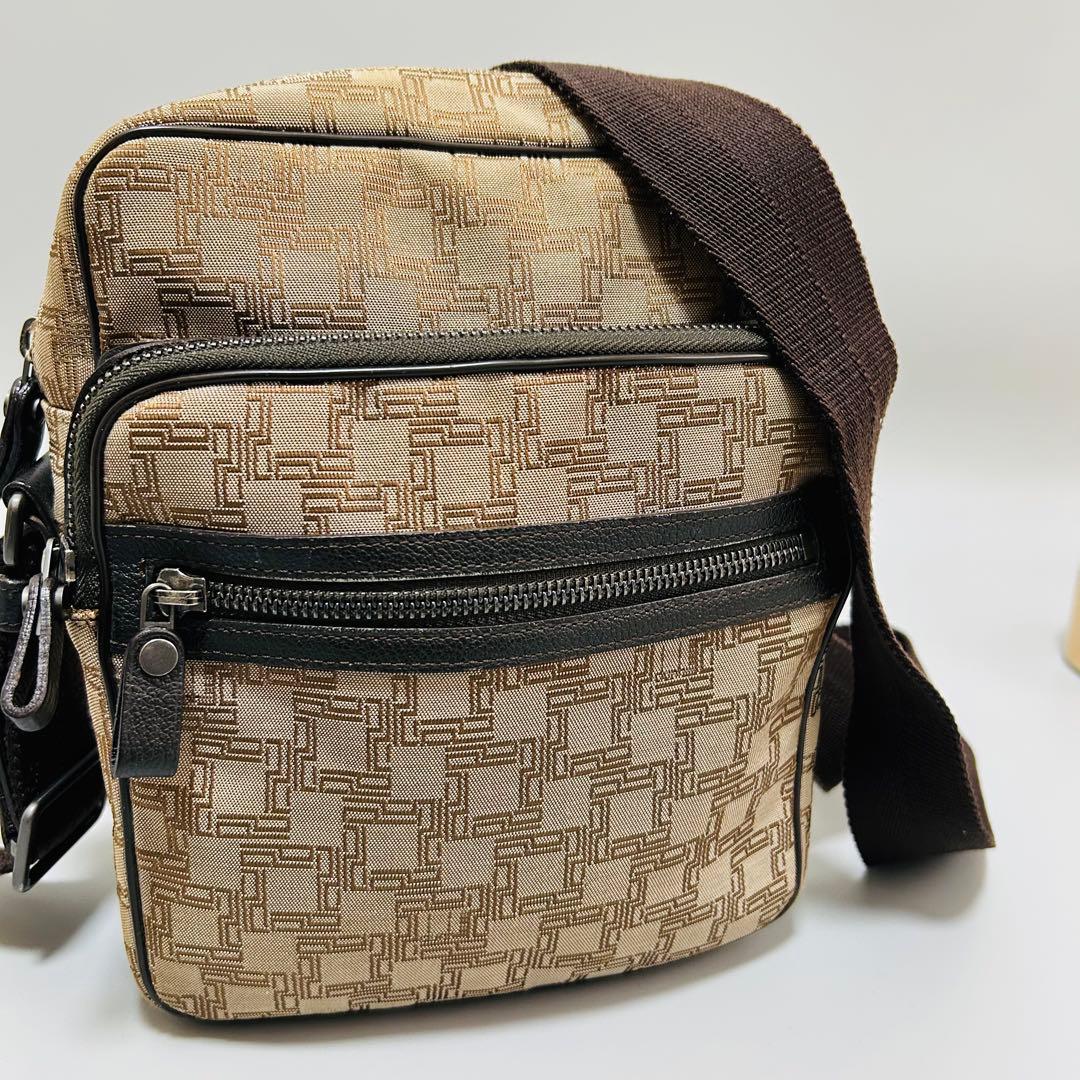 dunhill ダンヒル D8 ディーエイト ショルダーバッグ キャンバス