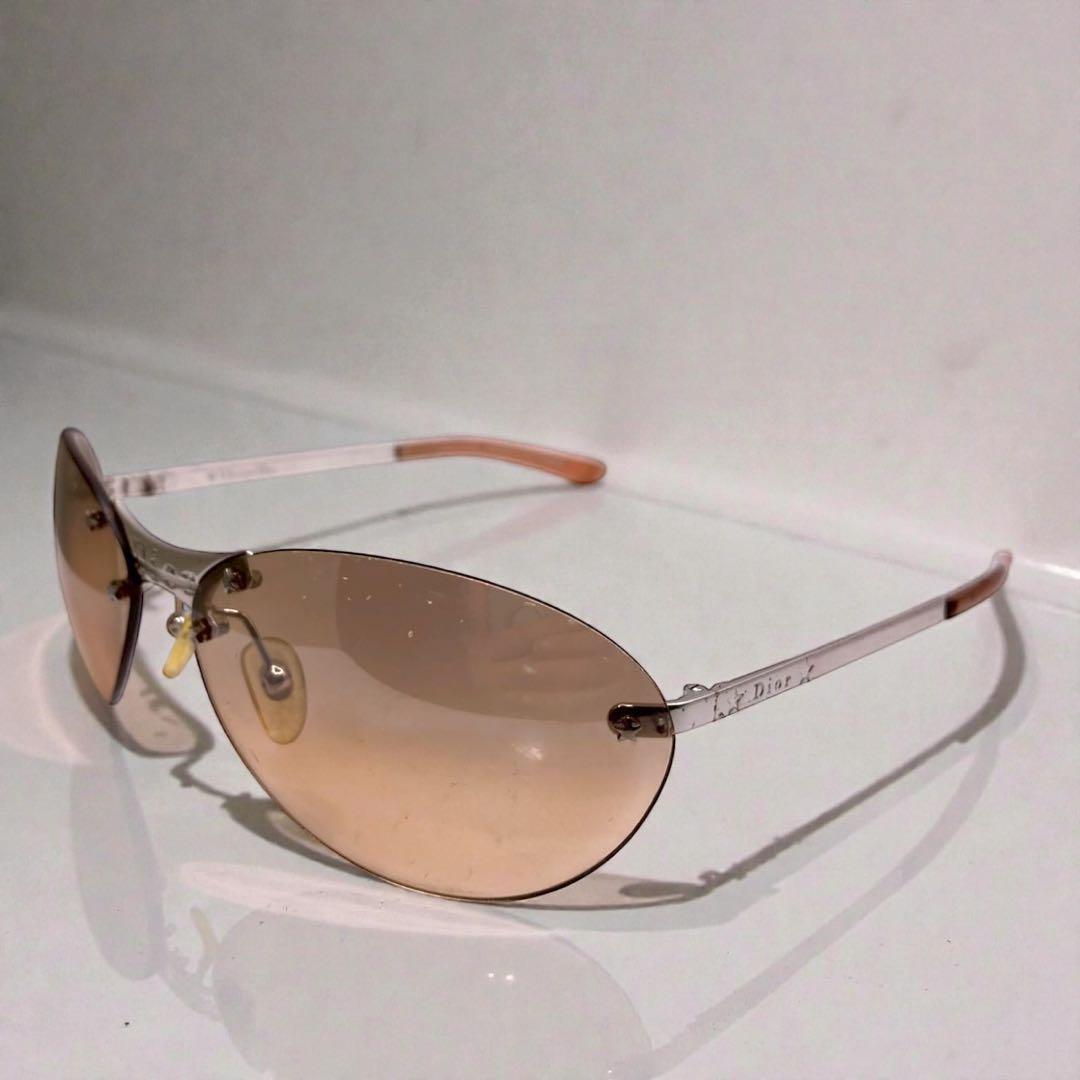 Christian Dior ディオール リムレス サングラス スター 星 - メルカリ