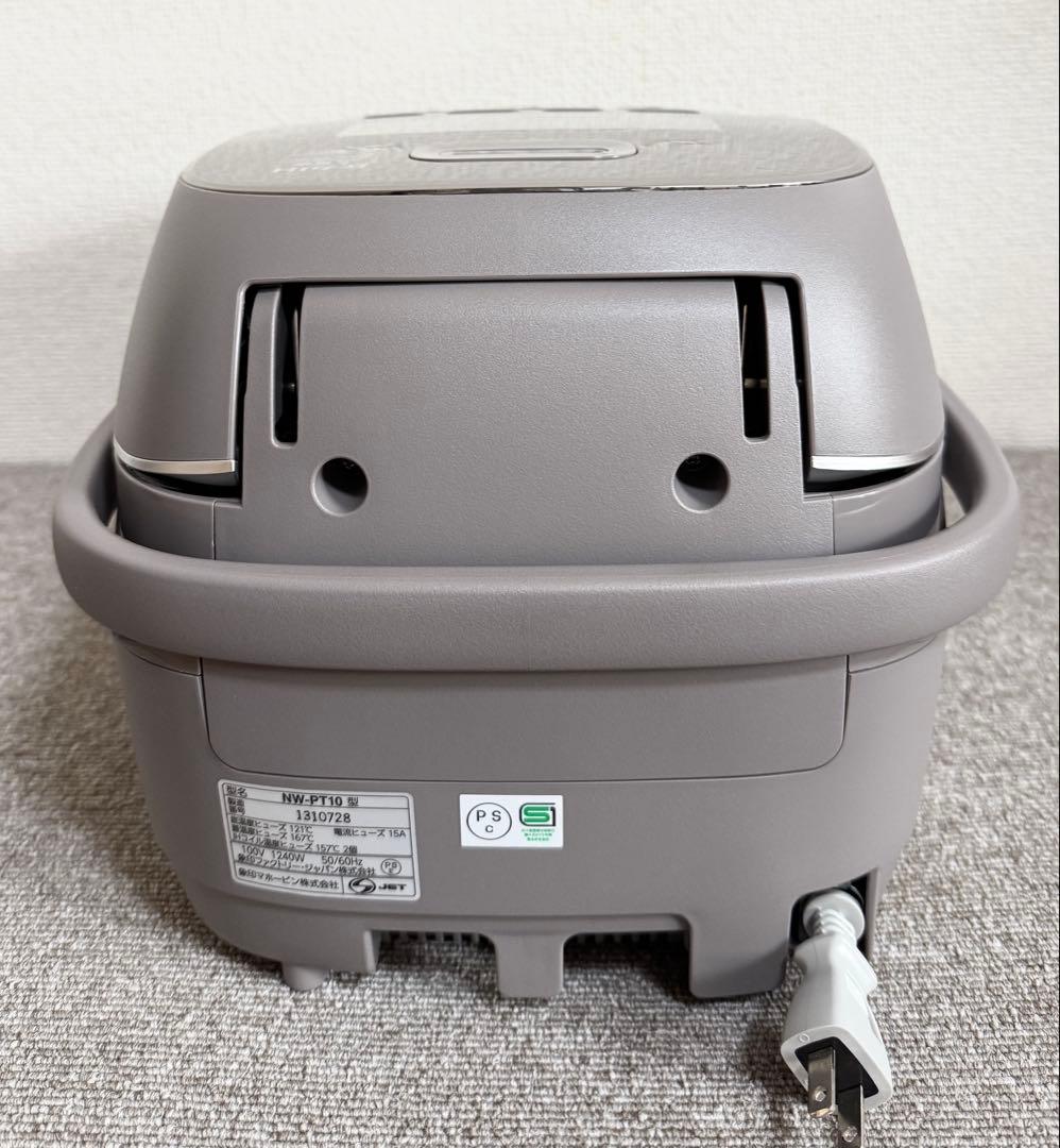 美品】象印 炎舞炊き 圧力IH炊飯ジャーNW-PT10 動作保証 - メルカリ
