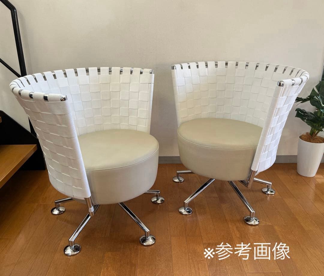 ドイツCOR コアサーコラウンジチェア② 本革モダン39万〜美品