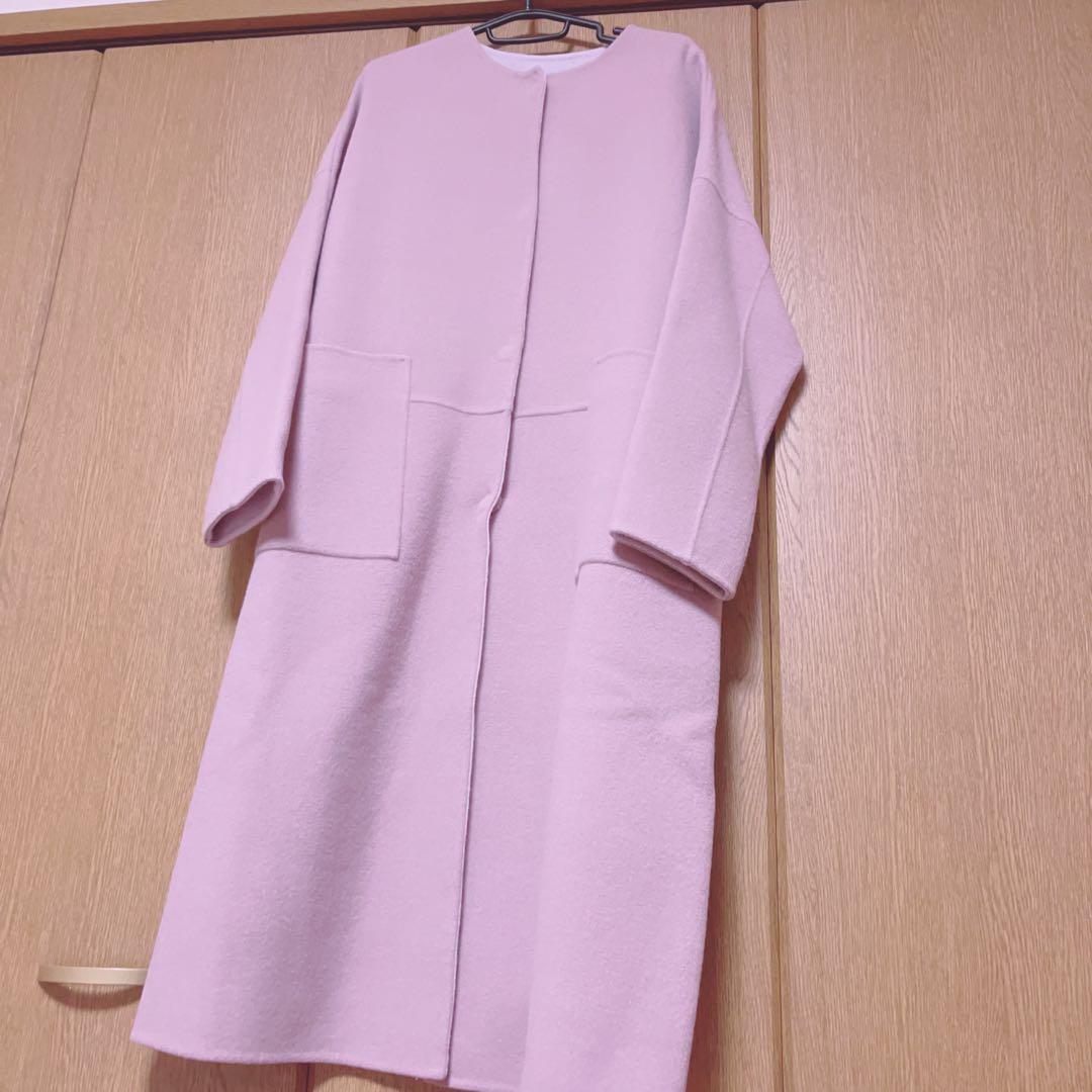 Aga +【49000円】ピンクコート ヤマダヤYAMADAYA新品タグ付き - メルカリ