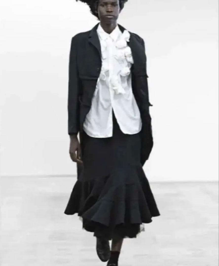 コムコム COMME des GALCONS エステルシャツ 2025AW - メルカリ