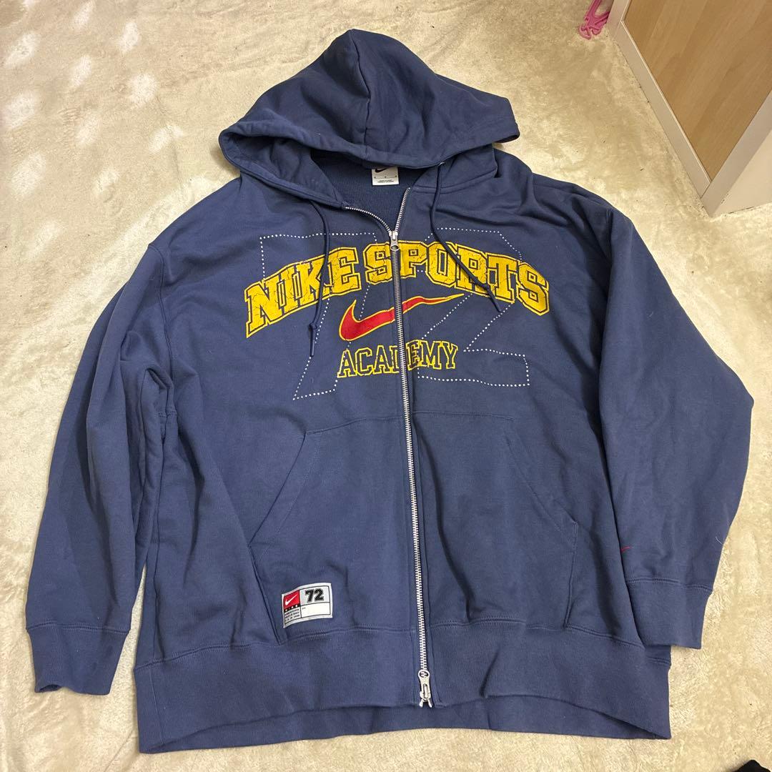 Nike Sports Academy パーカー Mサイズ ネイビー ナイキ メンズ スウェット パーカー NSW FT クラブ プルオーバー L/S