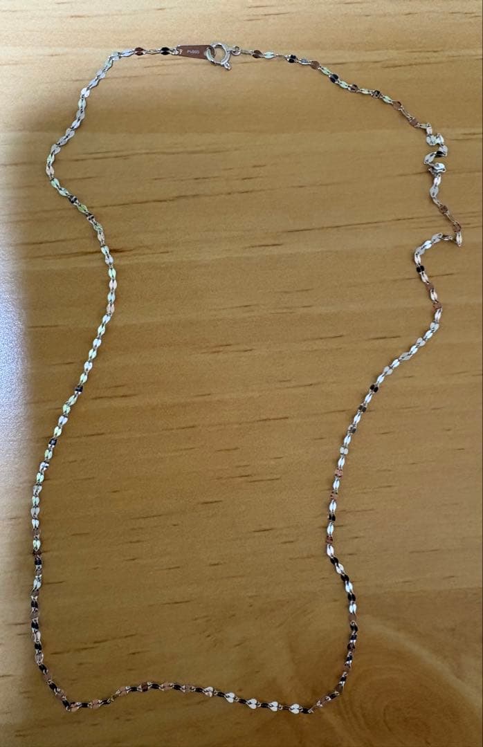 プラチナ ネックレス 50cm 1.8mm 定価57,000円