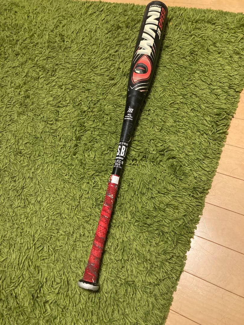 マルーチバッド　アカワニ　野球軟式バッド78センチ marucci（マルーチ） 一般軟式 赤 ワニクラッシャー スピード バット