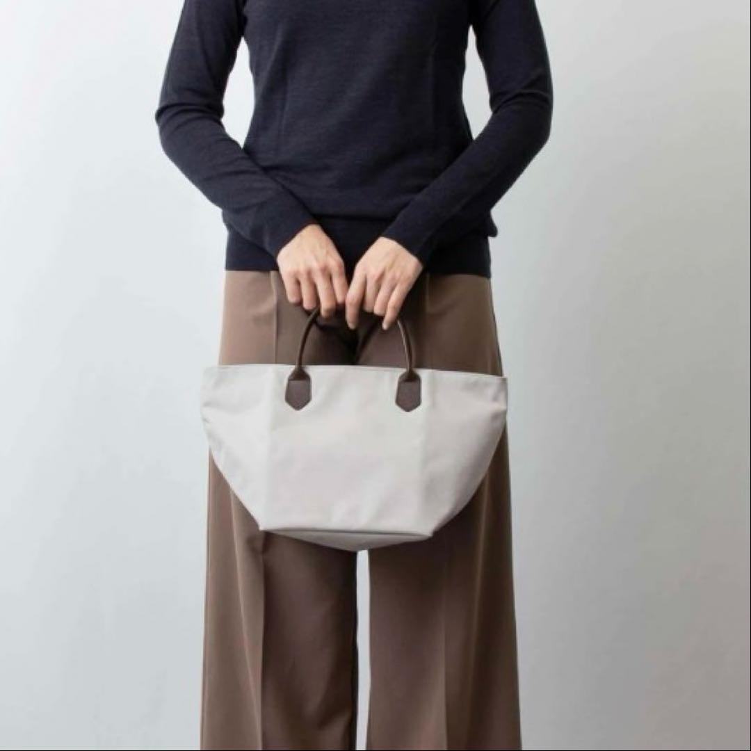 極美品◉エルベシャプリエ◉1407C◉レザーハンドル舟型トートM◉マ