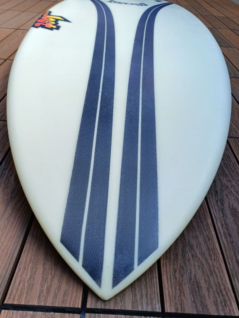 美品】LOST MAYHEM RNFラウンドノーズフィッシュ カーボンワープ