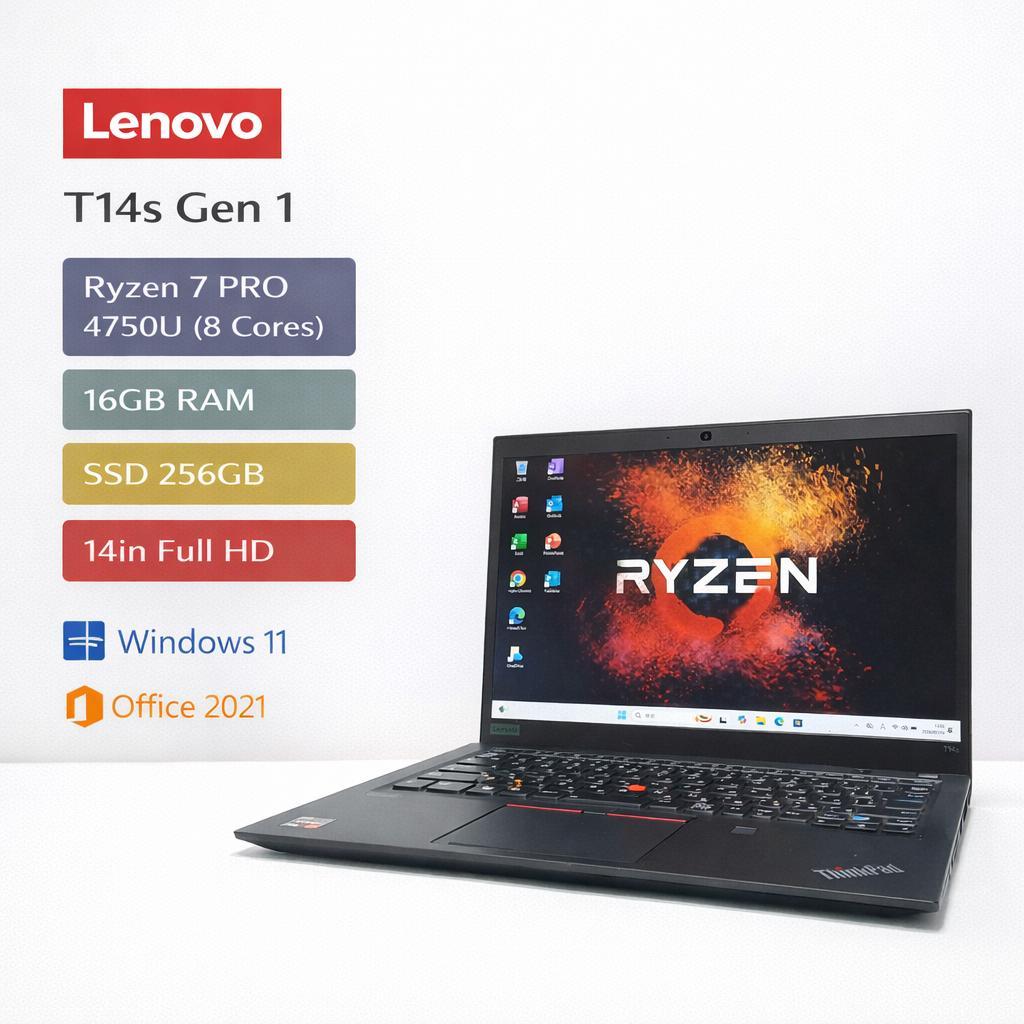強力 Ryzen7 Pro T14s Gen1 16G SSD256G オフィス Amazon.com: Lenovo Thinkpad T14 (Gen 1) 14
