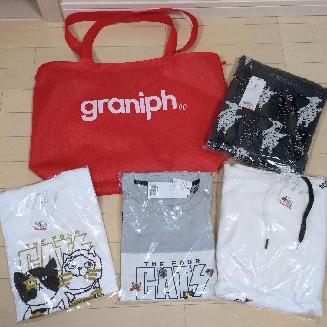 2026年 グラニフ 福袋 XL ローリングパンダ チョップ - メルカリ