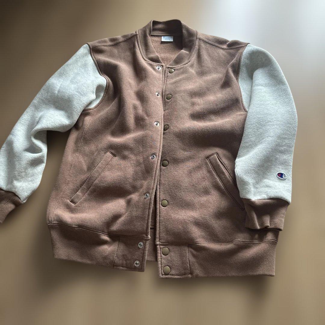 Champion×SHIPS any 別注 スナップ スウェット カーディガンM - メルカリ