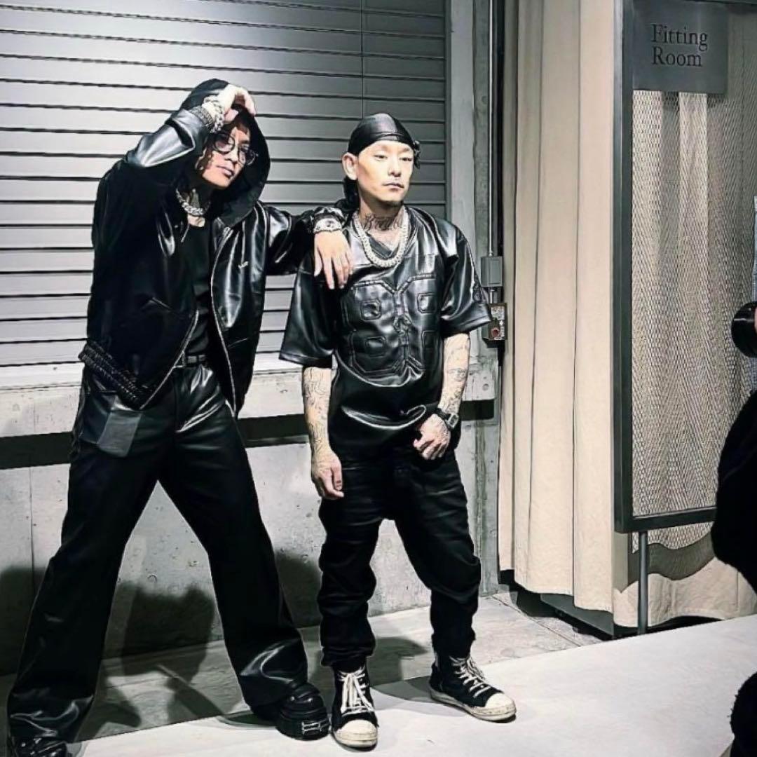 LAST NEST レザージップパーカー XLサイズ - メルカリ