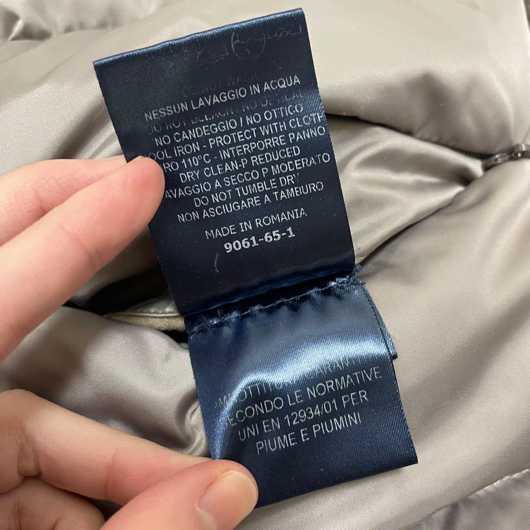 美品】ヘルノ ポーラーテック ダウンコート 44 2XL相当 グレージュ