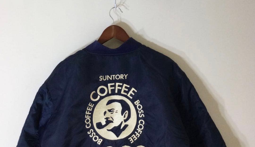 SUNTORY BOSS COFFEE MA-1 ジャケット ボスジャン - メルカリ