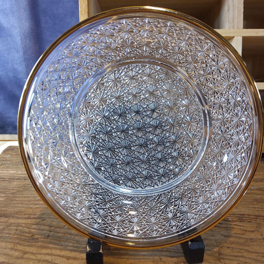 須田秀石④ 茶懐石用 クリスタル 五客セット（内、蓋が無い物2