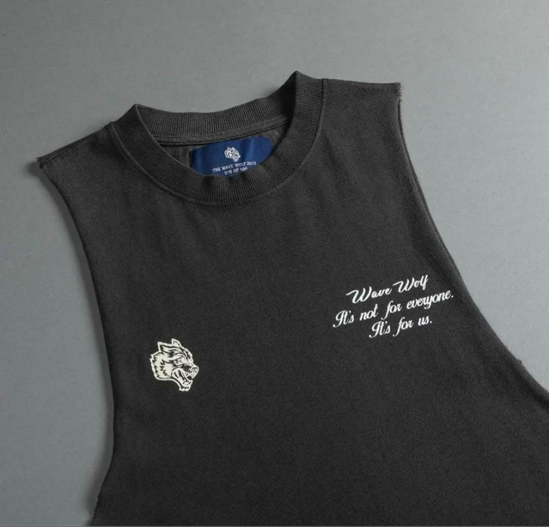 55○○レア ダルクスポーツdarc sport 波 タンクトップ S グレー