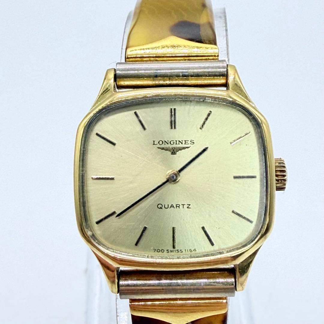 LONGINES クォーツ ゴールド 腕時計 ロンジン 稼働未確認 - メルカリ