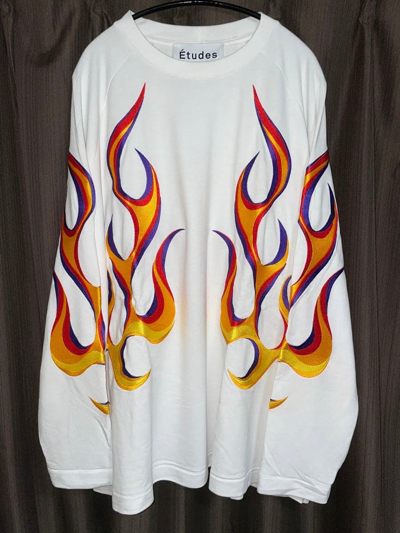 Études】ロングTシャツ ‐ ファイヤーパターン【Taka着用】 - メルカリ