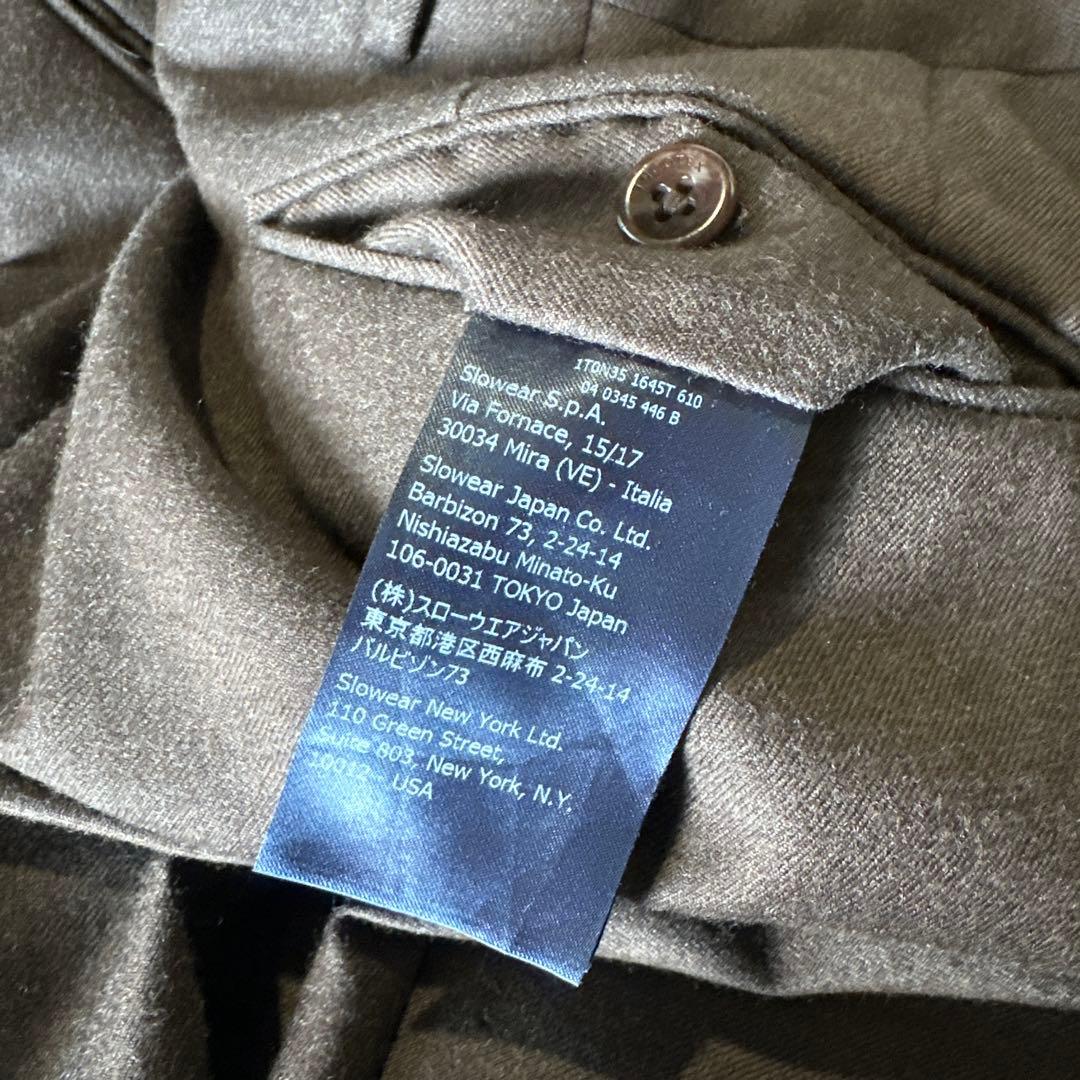 パンツ INCOTEX \"super100s\" slim fit wool slacks