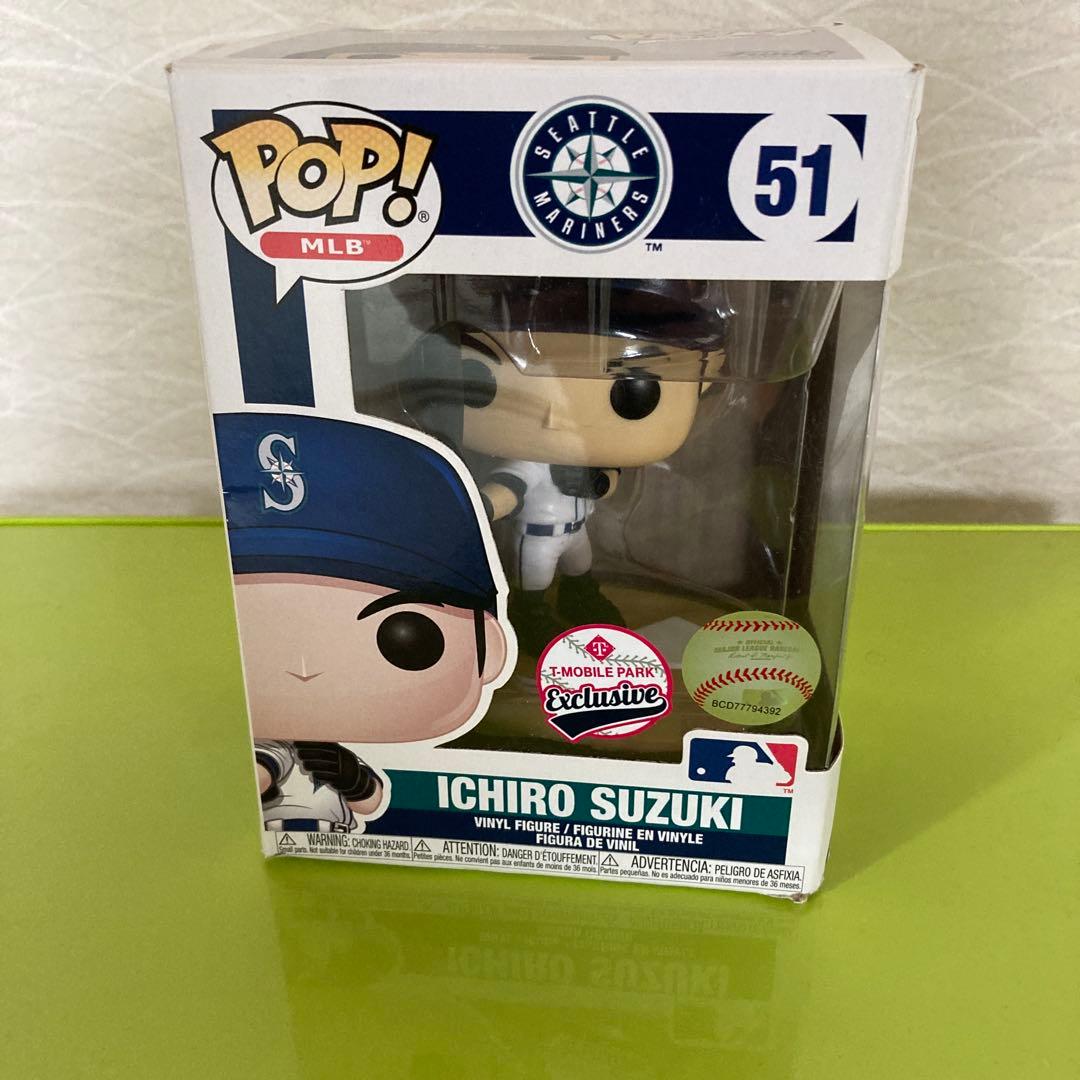 Funko Ichiro Suzuki フィギュア 51 Ichiro Suzuki Funko Pop! - Silver 1/51 - Exclusive Autograph 51