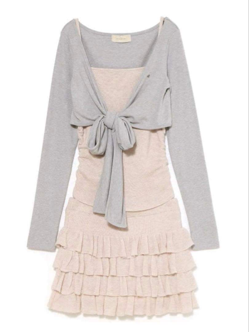 Candice frill set up ivory andmary - メルカリ