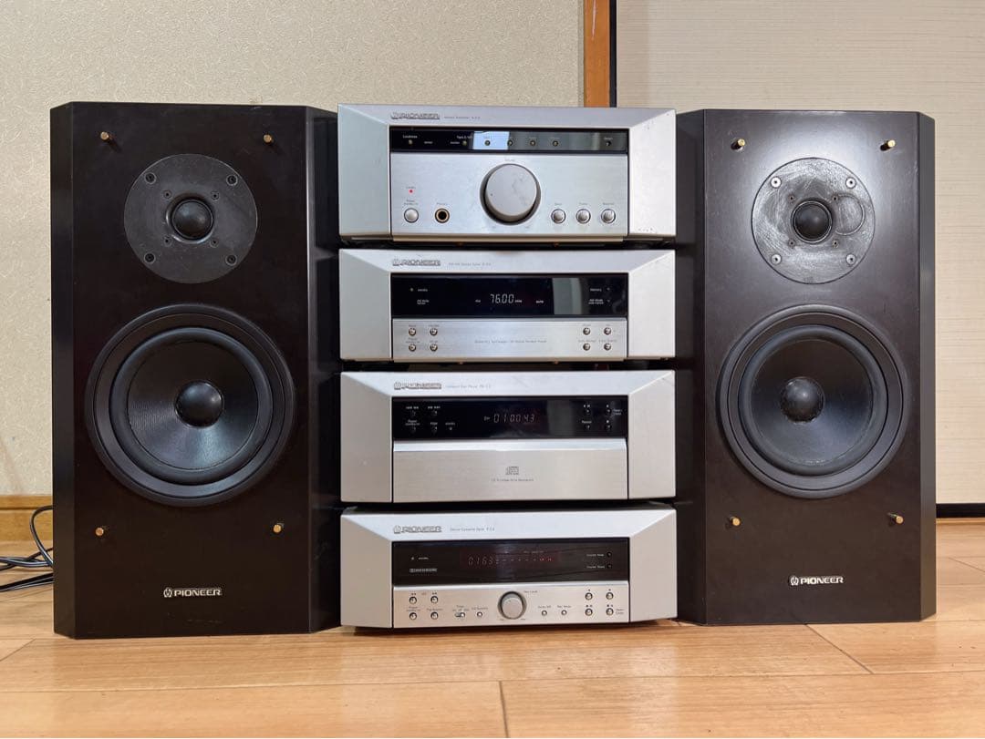 PIONEER パイオニア システムコンポ Pioneer パイオニア システムコンポ一式 ジャンク - メルカリ