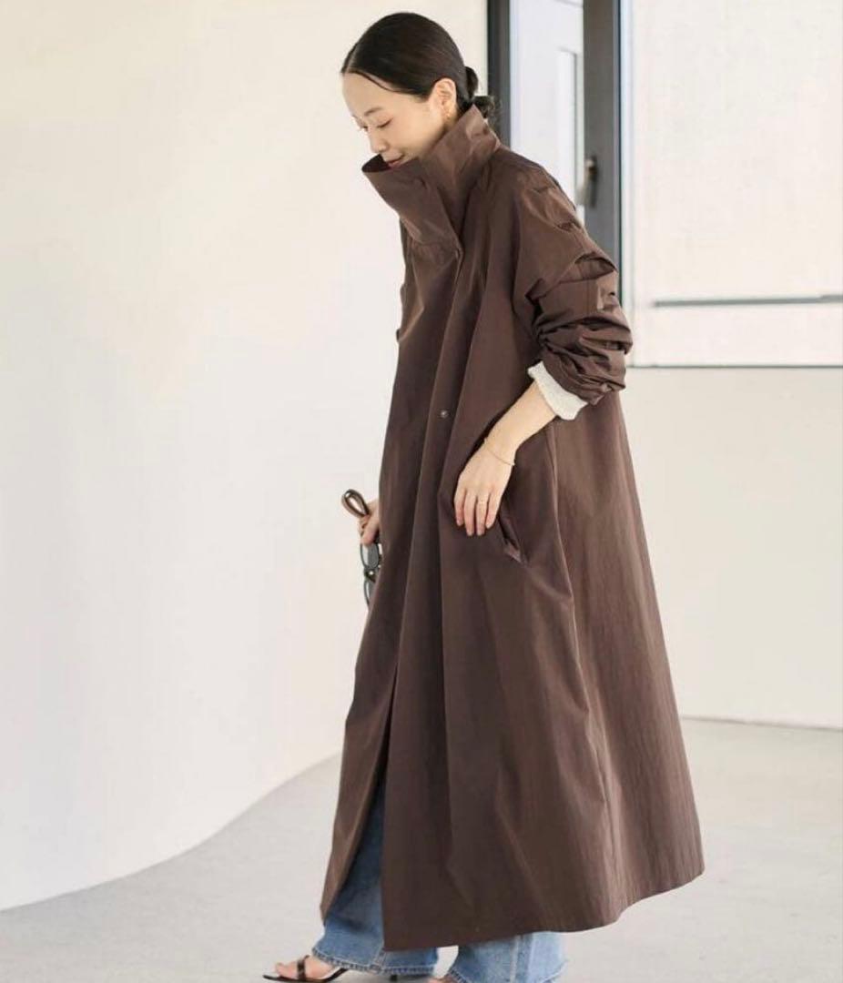 plage R'IAM LOOSE トレンチコートブラウン 38 - メルカリ