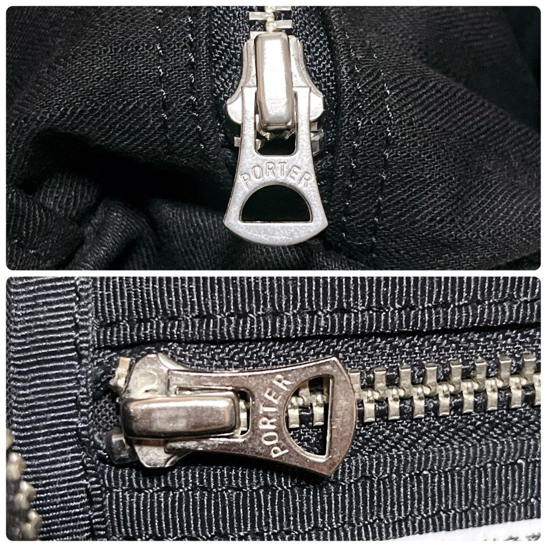 極美品】ポーター タンゴブラック ボストンバッグ ドラムバッグ 黒