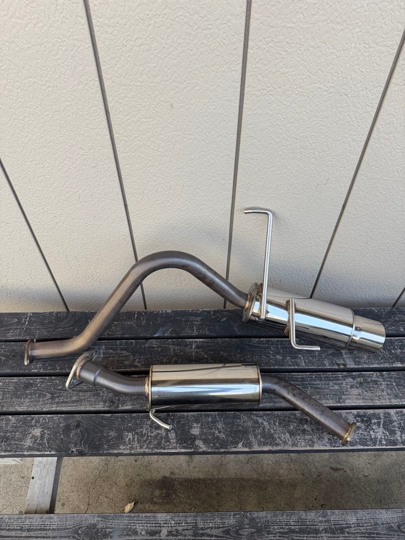 ジムニー　JB23用　社外マフラー　中古 Yahoo!オークション -「ジムニー jb23 マフラー 中古」(パーツ) の落札